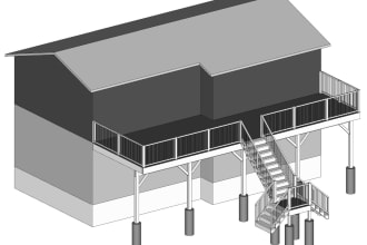 provide pergola deck patio city permit drawings