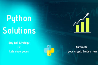create crypto trading bot for you in python