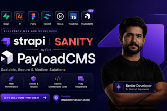 do strapi, sanity or payload cms integration with react, nextjs