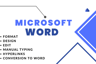 do format, create, , retyping, hyperlink in ms word