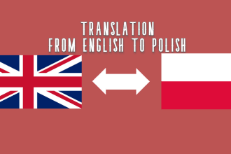 translate english to polish and vice versa