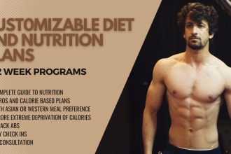 customize an affordable nutrition and diet plan catered to your goals
