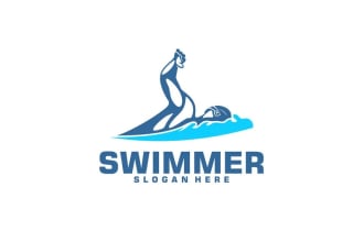 make professionally superb swimming pool logo