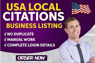 do 200 top USA local citations and directory submissions