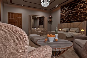 design a modern and realistic interior for your house or office