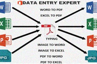 convert pdf to word excel, image to word, image to excel, and word to pdf