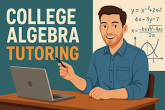 step by step college algebra tutoring and problem solving