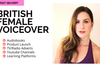 record any british female voice over