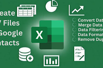create csv file import contacts in google contacts