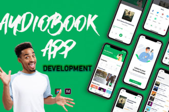 develop audiobook app, ebook app, podcast app for elearning