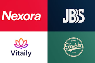 design modern logo design for startups and brands