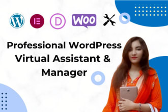 be wordpress website virtual assistant or manager
