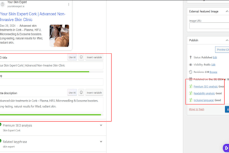 do advanced wordpress on page seo optimization