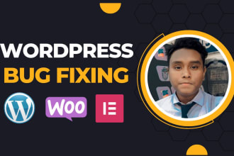 fix wordpress problem, wordpress debugging, woocommerce bug, elementor bug