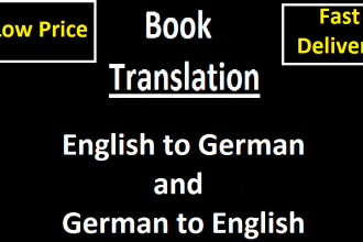 translate book english to german and german to english today