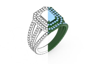 do 3d cad model jewelry design