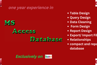 do all types of microsoft access database project