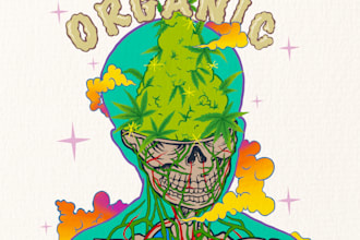 create anything psychedelic and trippy illustration