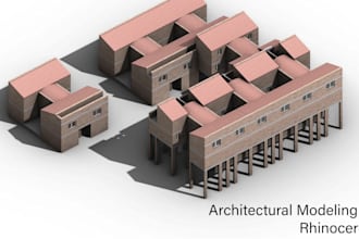 design architectural models in rhinoceros 3d