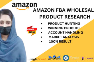 do amazon fba wholesale product research