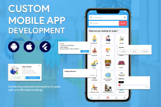 do on demand flutter mobile app development, android and ios app development