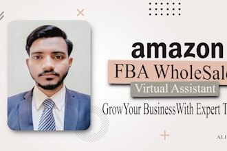 be your amazon fba wholesale virtual assistant