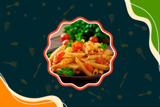 design vegetable food poster