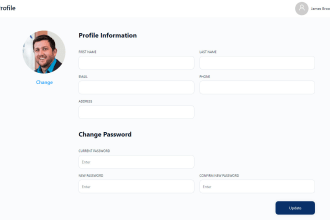 convert figma, psd, xd to html and react js with fully responsiveness website