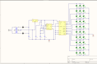 design schematic,  pcb in circuitmaker, multisim and easyeda