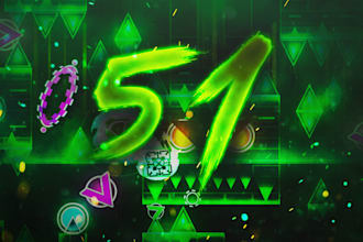 make a geometry dash thumbnail for you