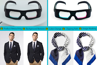 photo background removal clipping path and photoshop editing