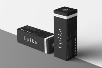 create perfect product label and packaging box design