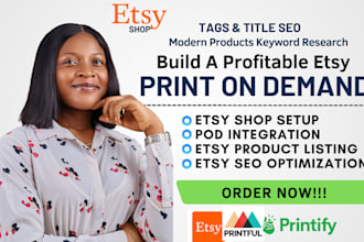 setup etsy shop etsy print on demand listing do bulk tshirts design etsy SEO