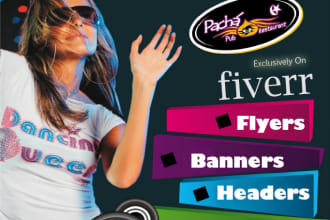 design professional Banner , Header ,Flyer