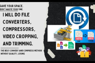 do any file conversion, compression, video cropping, and trimming