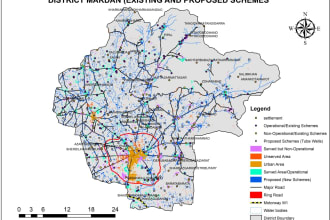 perform any gis maps do spatial analysis and gis programming