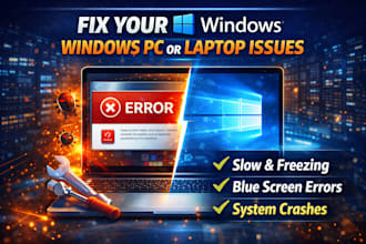 fix your windows PC or laptop issues