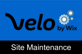 do weekly or monthly wix velo maintenance