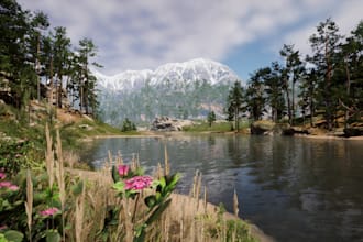 make ultra realistic sets for you in unreal