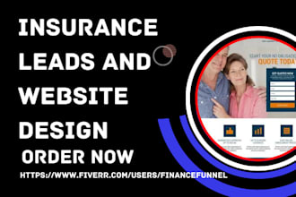 generate life insurance leads health insurance website auto insurance website