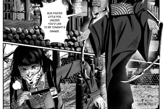 draw in high quality manga for you in unique styles