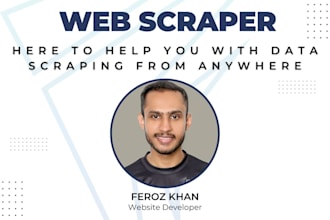 do web scraping and data extraction