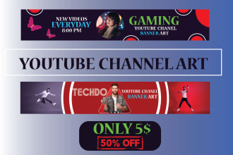 create youtube channel art