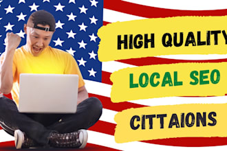 do 350 top USA local citations and business directories
