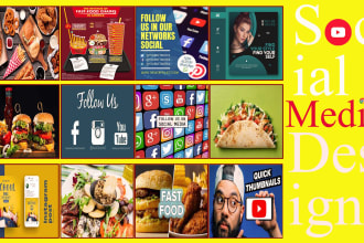 social media designs , facebook, instagram, linkedin, google ad banners