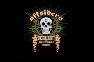 design high quality rider logo in high definition