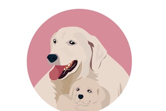 draw vector animals illustrations