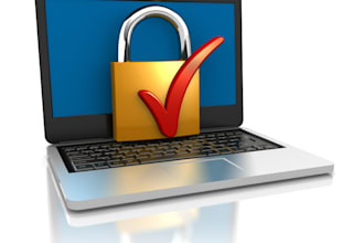 teach and talk you through securing your computer