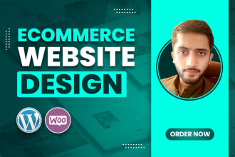 design ecommerce website online store with woocommerce wordpress