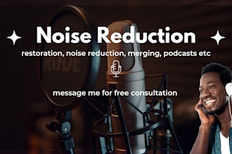 perform noise reduction on your audio files